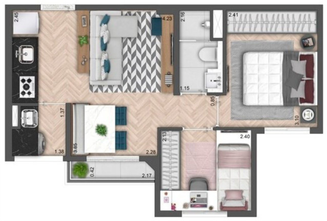 Imagem Apartamento com 2 Quartos à Venda, 37 m² em Imirim - São Paulo Imagem Apartamento com 2 Quartos à Venda, 37 m² em Imirim - São Paulo