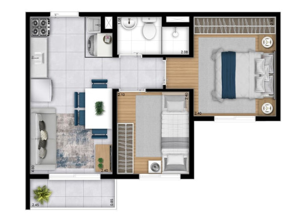 Imagem Apartamento com 2 Quartos à Venda, 34 m² em São Miguel - São Paulo Imagem Apartamento com 2 Quartos à Venda, 34 m² em São Miguel - São Paulo