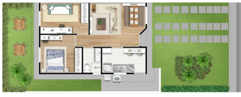 Imagem Casa com 2 Quartos à Venda, 54 m² em Parque Nova Veneza - Sumaré Imagem Casa com 2 Quartos à Venda, 54 m² em Parque Nova Veneza - Sumaré