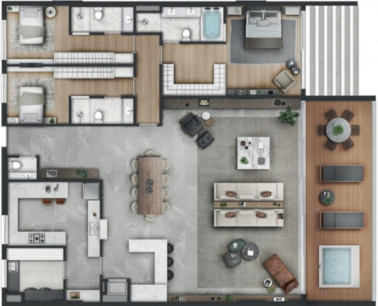 Imagem Imóvel com 3 Quartos à Venda, 370 m² em Praia De Belas - Porto Alegre Imagem Imóvel com 3 Quartos à Venda, 370 m² em Praia De Belas - Porto Alegre