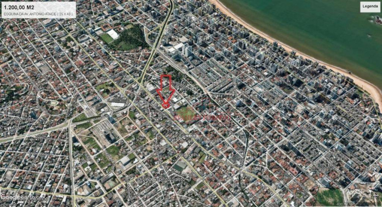 Imagem Terreno para Alugar, 1.200 m² em Itapuã - Vila Velha Imagem Terreno para Alugar, 1.200 m² em Itapuã - Vila Velha