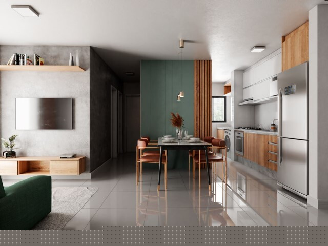 Imagem Apartamento com 2 Quartos à Venda, 50 m² em Santa Cândida - Curitiba