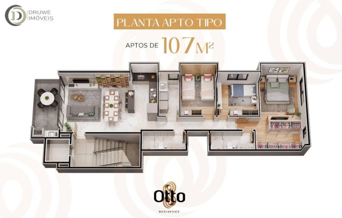 Imagem Apartamento com 3 Quartos à Venda,  em Cidade Nobre - Ipatinga