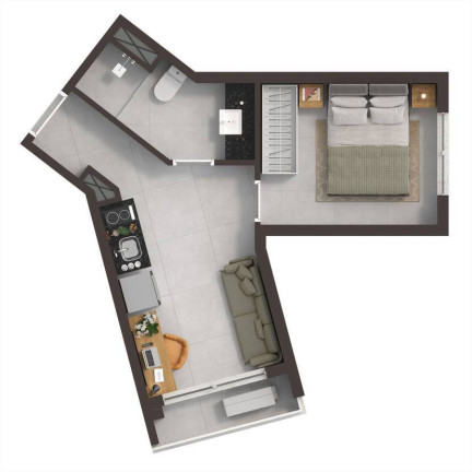 Imagem Apartamento com 1 Quarto à Venda, 24 m² em Vila Ipojuca - São Paulo Imagem Apartamento com 1 Quarto à Venda, 24 m² em Vila Ipojuca - São Paulo