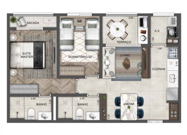 Imagem Cobertura com 3 Quartos à Venda, 187 m² em Butantã - São Paulo