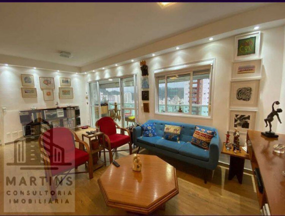 Imagem Apartamento com 3 Quartos à Venda, 136 m² em Pompéia - Santos Imagem Apartamento com 3 Quartos à Venda, 136 m² em Pompéia - Santos