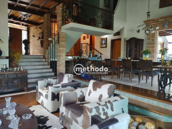 Casa com 5 Quartos à Venda, 530 m² em Loteamento Alphaville Campinas - Campinas