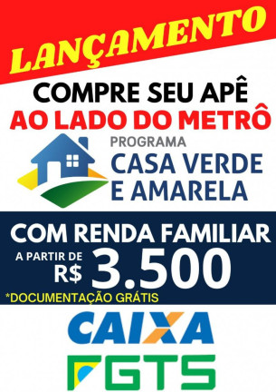Imagem Apartamento com 2 Quartos à Venda, 37 m² em Vila Independência - São Paulo