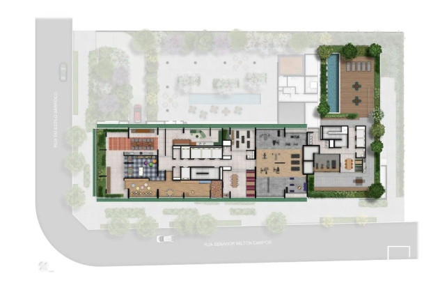 Imagem Apartamento com 1 Quarto para Alugar,  em Brooklin - São Paulo