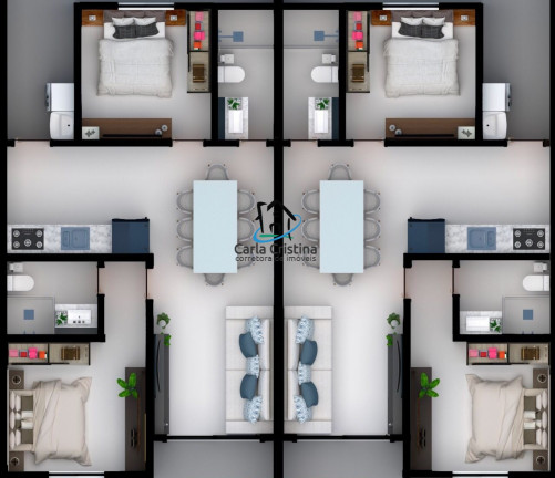 Imagem Casa com 2 Quartos à Venda, 54 m² em Sertãozinho - Matinhos