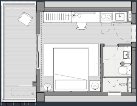 Imagem Imóvel com 1 Quarto à Venda, 19 m² em Jardim Paulista - São Paulo Imagem Imóvel com 1 Quarto à Venda, 19 m² em Jardim Paulista - São Paulo
