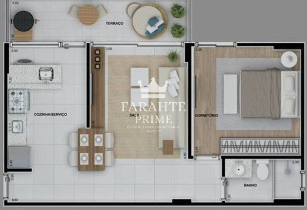 Imagem Apartamento com 2 Quartos à Venda, 84 m² em Boqueirão - Santos Imagem Apartamento com 2 Quartos à Venda, 84 m² em Boqueirão - Santos