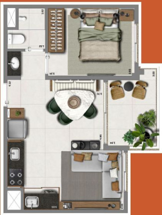 Imagem Apartamento com 1 Quarto à Venda, 31 m² em Butantã - São Paulo Imagem Apartamento com 1 Quarto à Venda, 31 m² em Butantã - São Paulo