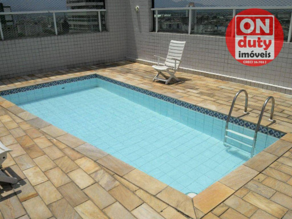 Apartamento com 3 Quartos à Venda ou Locação, 190 m² em Gonzaga - Santos