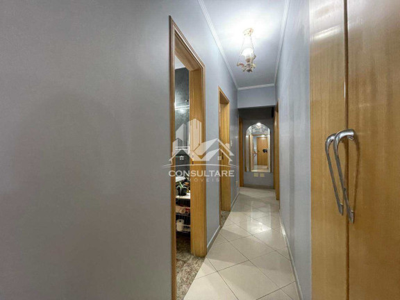 Imagem Apartamento com 3 Quartos para Alugar, 140 m² em José Menino - Santos