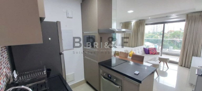 Imagem Apartamento com 1 Quarto para Alugar, 42 m² em Brooklin - São Paulo