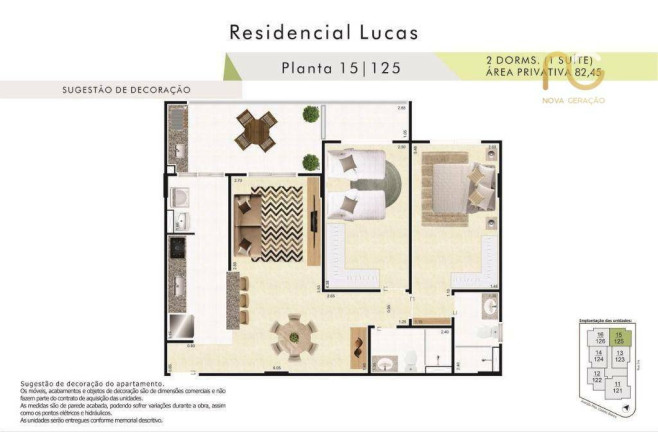 Imagem Apartamento com 2 Quartos à Venda, 82 m² em Balneário Flórida - Praia Grande