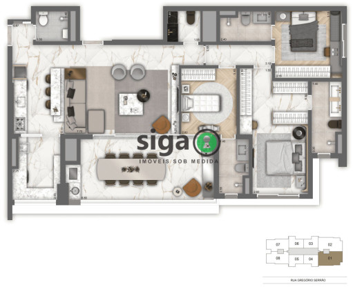 Imagem Apartamento com 3 Quartos à Venda, 131 m² em Vila Mariana - São Paulo