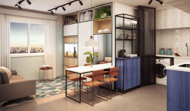 Imagem Imóvel com 2 Quartos à Venda, 33 m² em Santo Amaro - São Paulo