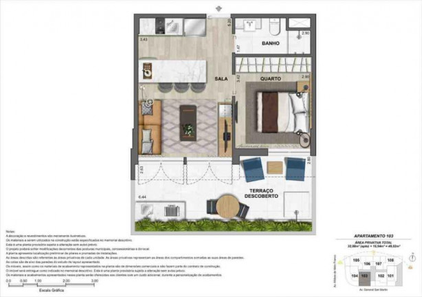 Imagem Apartamento com 1 Quarto à Venda, 44 m² em Leblon - Rio De Janeiro