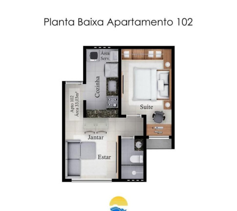 Imagem Apartamento com 2 Quartos à Venda, 51 m² em Altiplano - João Pessoa Imagem Apartamento com 2 Quartos à Venda, 51 m² em Altiplano - João Pessoa