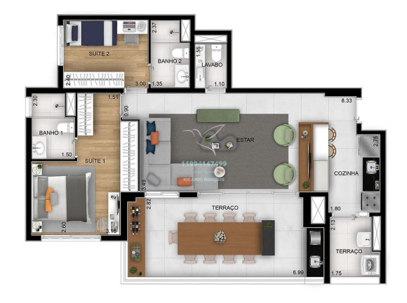 Imagem Apartamento com 2 Quartos à Venda, 99 m² em Vila Leopoldina - São Paulo Imagem Apartamento com 2 Quartos à Venda, 99 m² em Vila Leopoldina - São Paulo