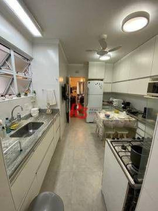 Imagem Apartamento com 2 Quartos à Venda, 98 m² em Gonzaga - Santos