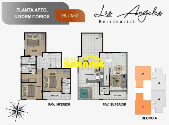 Imagem Apartamento com 2 Quartos à Venda, 65 m² em Porto Novo - Caraguatatuba Imagem Apartamento com 2 Quartos à Venda, 65 m² em Porto Novo - Caraguatatuba