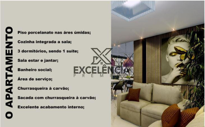 Imagem Apartamento com 3 Quartos à Venda, 81 m² em Centro - Pinhais Imagem Apartamento com 3 Quartos à Venda, 81 m² em Centro - Pinhais