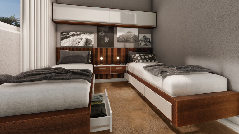 Imagem Apartamento com 2 Quartos à Venda, 65 m² em Integração - Passo Fundo