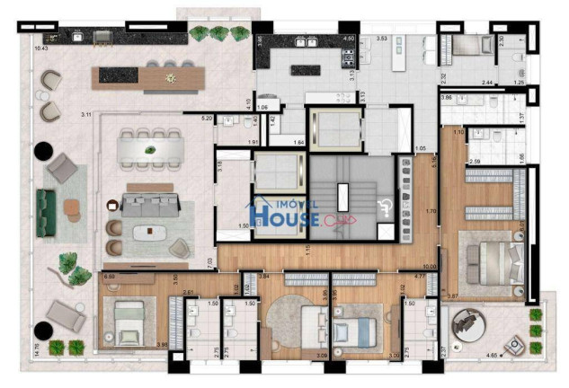 Imagem Apartamento com 4 Quartos à Venda, 335 m² em Itaim Bibi - São Paulo