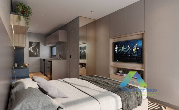 Imóvel com 1 Quarto à Venda, 27 m² em Paraíso - São Paulo
