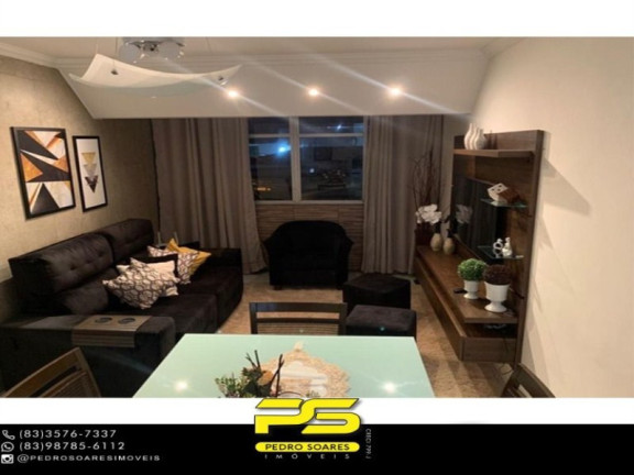 Apartamento com 3 Quartos à Venda, 91 m² em Estados - João Pessoa