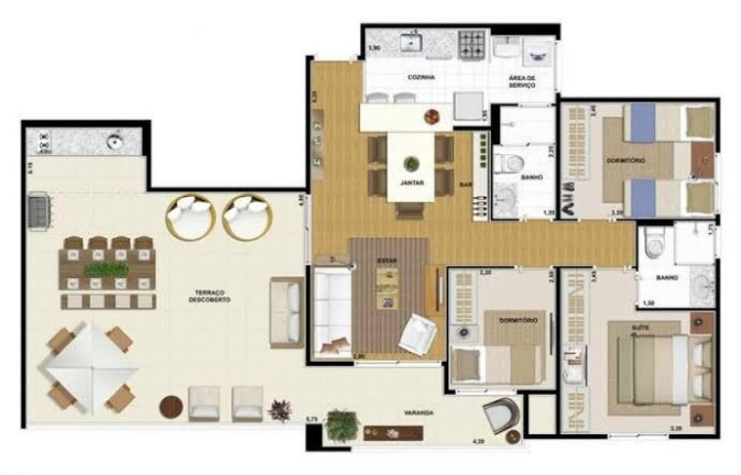 Imagem Imóvel com 3 Quartos à Venda, 104 m² em Jardim Parque Morumbi - São Paulo Imagem Imóvel com 3 Quartos à Venda, 104 m² em Jardim Parque Morumbi - São Paulo