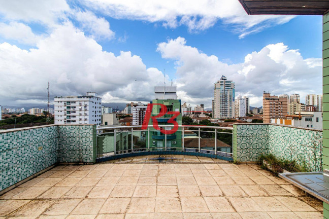 Cobertura com 5 Quartos à Venda, 260 m² em Ponta Da Praia - Santos