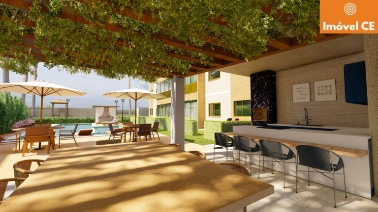 Imagem Apartamento com 2 Quartos à Venda, 66 m² em Cumbuco - Caucaia