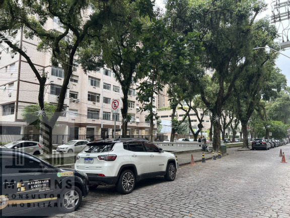 Imagem Apartamento com 2 Quartos à Venda, 73 m² em José Menino - Santos