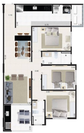 Imagem Apartamento com 3 Quartos à Venda, 96 m² em Jardim Praia Grande - Mongagua Imagem Apartamento com 3 Quartos à Venda, 96 m² em Jardim Praia Grande - Mongagua