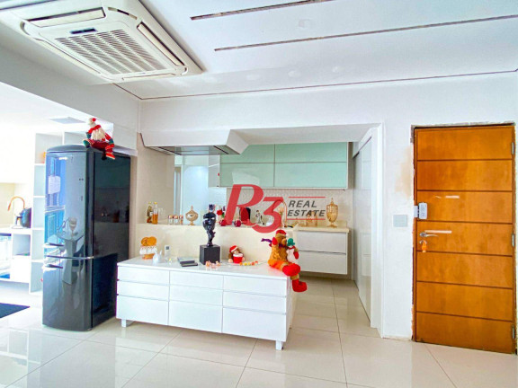 Imagem Apartamento com 3 Quartos à Venda, 123 m² em Ponta Da Praia - Santos