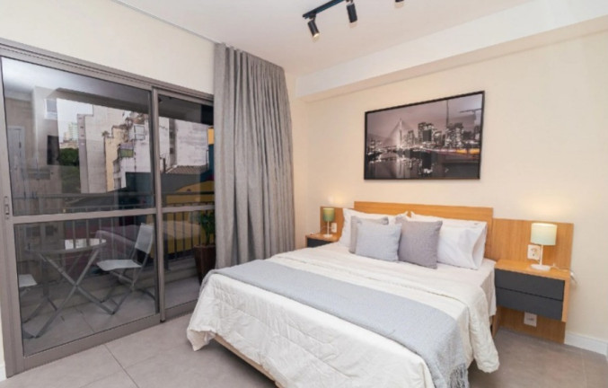 Foto do imóvel Apartamento com 1 Quarto à Venda, 24 m² em República - São Paulo