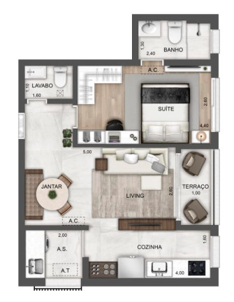 Imagem Apartamento com 2 Quartos à Venda, 88 m² em Perdizes - São Paulo