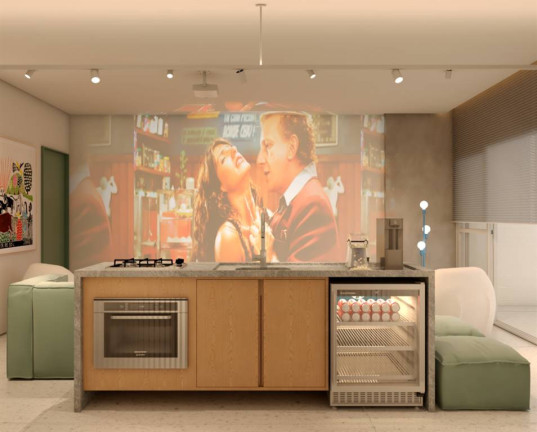 Imagem Apartamento com 1 Quarto à Venda, 54 m² em Forte - Praia Grande