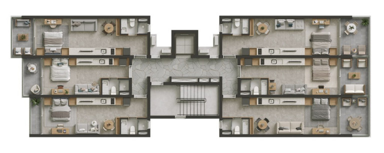 Imagem Cobertura com 1 Quarto à Venda, 56 m² em Rio Branco - Porto Alegre