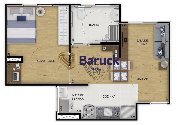 Imagem Apartamento com 2 Quartos à Venda, 43 m² em Vila Sonia - Praia Grande Imagem Apartamento com 2 Quartos à Venda, 43 m² em Vila Sonia - Praia Grande