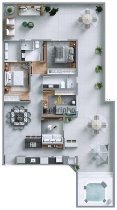 Apartamento com 2 Quartos à Venda, 81 m² em Centro - Itajaí