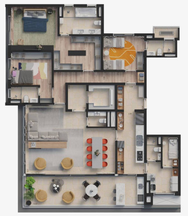 Imagem Apartamento com 3 Quartos à Venda, 256 m² em Jardim Paulista - São Paulo