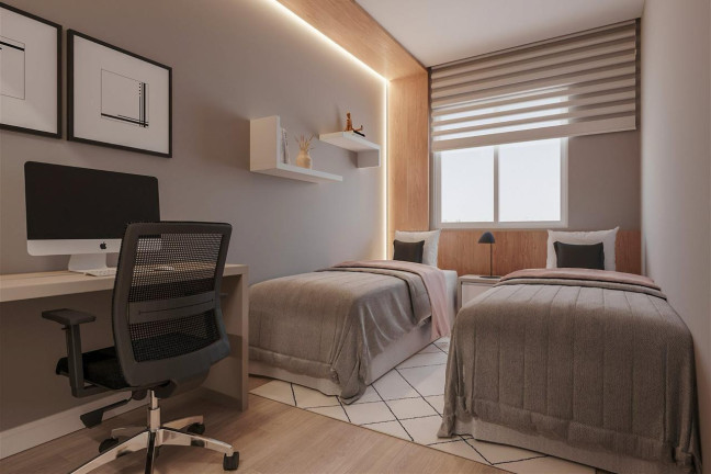 Imagem Apartamento com 2 Quartos à Venda, 58 m² em Boa Vista - Curitiba