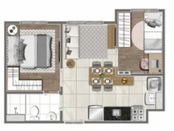 Imagem Imóvel com 2 Quartos à Venda, 36 m² em Pirituba - São Paulo