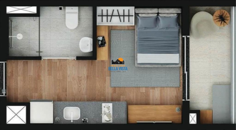 Imagem Apartamento com 1 Quarto à Venda, em Vila Clementino - São Paulo Imagem Apartamento com 1 Quarto à Venda, em Vila Clementino - São Paulo