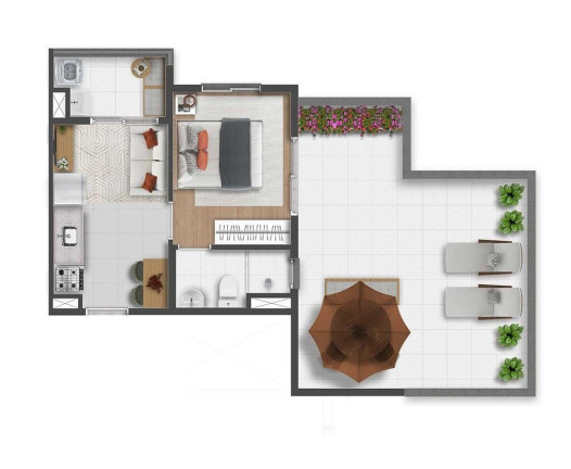 Imagem Apartamento com 1 Quarto à Venda, 25 m² em Santa Cecília - São Paulo Imagem Apartamento com 1 Quarto à Venda, 25 m² em Santa Cecília - São Paulo